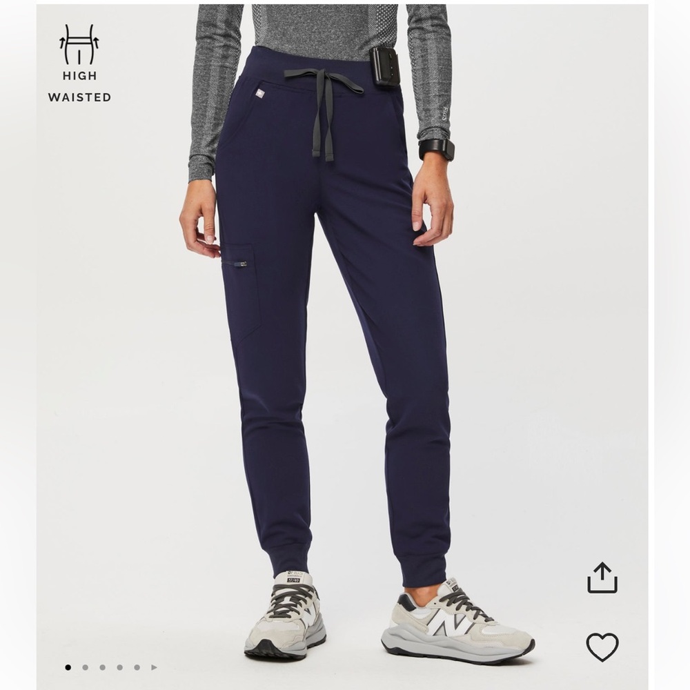 Figs Navy Blue Zamora Jogger Scrub pants. Size M. Worn 3x
